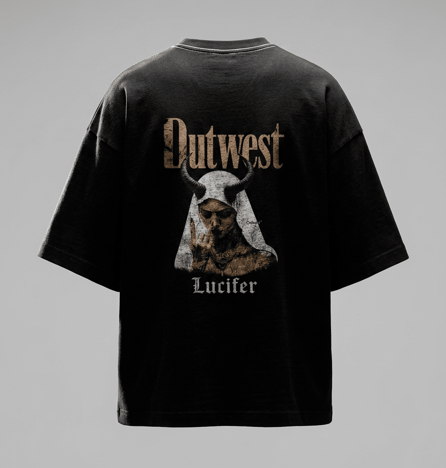 Lucifer | Unisex Terry Oversized Tee